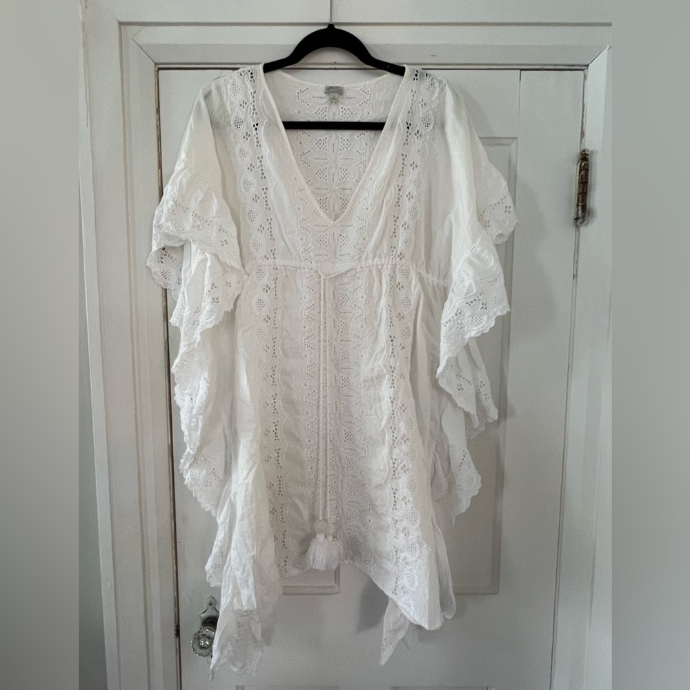 J. Crew Eyelet Beach Coverup☀️